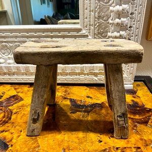 Vintage Primitive Stool